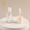 Tubo de brillo labial redondo con forma de hongo de 2,5 ml, brillo labial, tubo de lápiz labial, botella de muestra pequeña DIY, tubo de embalaje, material de embalaje de plástico