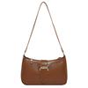 Bolsa de Axila Retrô de Alta Qualidade para Mulheres 2025 Nova Tendência de Bolsa Feminina Bolsa de Ombro Fashion Bolsa Crescente de Estilo Simples e Ocidental