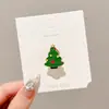 Broche de Papá Noel Europeo y Americano Atmósfera Lindo Pin Personalidad Festiva para Mujer Insignia Creativa Hebilla de Pin de Dibujos Animados Decoración