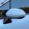 Adecuado para Toyota 22 Sienta Tiras Decorativas para Modificación de Espejo Retrovisor, Tiras Brillantes Galvanizadas Especiales Anticolisión para Espejos de Reversa