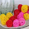 Novos Pingentes Decorativos Trançados de Vime e Rattan Suprimentos para Decoração de Natal Enfeites de Natal para Hotel Pequenas Decorações de Vime