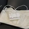 Bolsa pequena estilo coreano 2026 nova bolsa de ombro de outono, bolsa quadrada pequena simples e de alta qualidade, bolsa transversal casual debaixo do braço