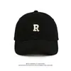 Novo Boné de Baseball Unissex, Moderno e Casual, Versátil, Chapéu de Sol Estilo Coreano para Estudantes, Boné com Letra