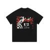 Europa e Estados Unidos rua hip hop spray direto impresso manga longa camiseta masculina maré marca bf high street old washed jaqueta 260g cross-border