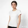 Nueva camiseta blanca de manga corta para mujer de verano, corte ajustado, algodón puro, camiseta base adelgazante, top interior versátil, moderno