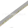 Novedad Más Vendida Malla de Garra de Rhinestone de Fila Única de 5 mm para Ropa DIY, Cuello Redondo, Mochila con Rhinestone, Accesorios de Decoración para Zapatos y Sombreros