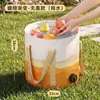 Cubo plegable portátil para uso en exteriores, gran capacidad para acampar, pesca, almacenamiento de agua, cubo de mano para coche, cubo de almacenamiento de aislamiento para el hogar