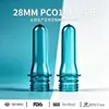 Pré-formas de garrafa PET transparentes novas, de grau alimentício, diâmetro de 28 mm, garrafas plásticas para embalagem de bebidas líquidas, grande capacidade