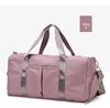 Saco de desporto transfronteiriço ao ar livre saco de fitness coreano yoga grande capacidade seco e molhado separação ombro bolsa de viagem logotipo