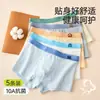 Ropa Interior para Niños de Algodón Puro Grado A Calzoncillos tipo bóxer para Adolescentes en su Período de Desarrollo con Forro 100% Algodón