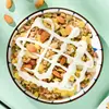Cereal para assar 500g açúcar de bordo instantâneo frutas cozidas nozes aveia crocante substituto de comida seca processamento granola