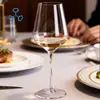 En Stock de Fábrica Estilo Europeo Soplado Alta Transparencia Cristal Sin Plomo Copa de Vino Tinto Real Francesa Copa de Vino