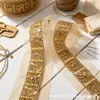 Venta al por mayor del fabricante Malla Bordado Pesado con Cuentas Encaje de Cuentas de Arroz Bordado a Máquina Lentejuela Perla Decoración Accesorios para Ropa Hecho a Mano DIY