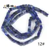 3x 3 mm piedra natural cuadrado espaciador cuentas sueltas piedra emperador ojo de tigre piedra cuentas sueltas accesorios de joyería al por mayor