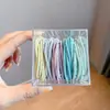 Goma Negra Desechable para el Cabello Banda Elástica Alta Elasticidad Anillo para el Cabello Infantil Accesorio para el Cabello para Niñas