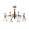 Lámpara de Araña para Sala de Estar 2025 Nueva Luz Principal de Alta Gama para Comedor Estilo Mid-Century Personalizada Creativa para Hogar Luz para Dormitorio Principal
