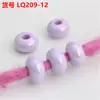 Contas Acrílicas Coloridas com Furo Grande Perucas Dreadlocks Cabelo Trançado Tranças Contas Decorativas Joias DIY Acessórios de Cabeça para Meninas Contas