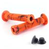 Puños de Manillar de Goma Extendidos para Bicicleta de Piñón Fijo, Puños de Manillar para Scooter, Gruesos, Antideslizantes, Absorbentes de Impactos, Suaves