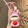 Chaveiro de Pelúcia Cartoon Lilith em Formato de Coração para Alívio de Estresse, Pingente de Carro, Charme de Mochila para Casal, Pequeno Presente