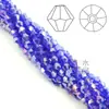 Contas pontiagudas de cristal para acessórios de joias DIY 3/4mm contas de vidro contas soltas acessórios criativos feitos à mão Contas de diamante