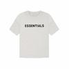 Marca de Moda Americana ESS Camiseta de Manga Curta Europeia e Americana High Street FOG Casal Masculino e Feminino Marca de Moda Ins Algodão Puro Gola Redonda Top Solto