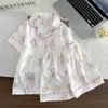 Pijama de Algodón Nube para Niños Verano Manga Corta Dibujos Animados Princesa Ropa de Casa para Niñas y Niños Mayores