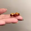 Anillo liso elegante y minimalista para el dedo índice, popular entre las influencers femeninas, anillo hueco de lujo ligero, anillo de lazo de estilo coreano de nicho