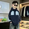 Chaqueta de primavera para niño 2026 nuevo estilo parka acolchada para niño, ropa elegante, abrigo de algodón de invierno para niño