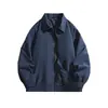 Chaqueta Casual de Negocios Nueva Primavera para Hombre Abrigo Ejecutivo con Cuello de Solapa Parte Superior a Prueba de Viento para Ejecutivos