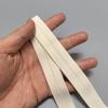 Mancha de cor 2cm borda dobrada canelada elástico roupas infantis jaqueta acolchoada padrão tanque espessado cinto elástico