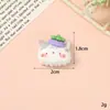 Novo Chapéu de Fruta Fofo Animal Feito à Mão Pequeno DIY Cola de Creme Capa de Celular Grampo de Cabelo Adesivo para Copo d'Água Joias de Resina
