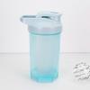 Copo shaker de plástico 500ml copo para milkshake de proteína em pó copo para pó de substituição de refeição copo esportivo de fitness copo shaker copo para mexer