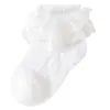 25 Años de Nuevos Calcetines de Malla Transpirable de Verano para Niñas, Estilo Princesa, Encaje Lindo y Delicado, Puño Suelto Calcetines Cortos para Bebé