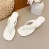 Hermosas Chanclas con Tacón de Cuña para Mujer, Nuevo Estilo de Verano Sandalias de Tacón Alto Estilo Hada para Vacaciones Uso en Exteriores