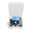 Controlador de Acesso de Canal Único DC12V Função de Atraso de Aprendizagem Controlador de Veículo Elétrico Interruptor de Controle Remoto Sem Fio 433