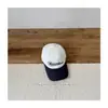 Gorra de Béisbol Color-Blocking de Moda Coreana para Niños y Niñas, Temporada Primavera-Verano, Letras Bordadas, Elegante Gorra con Visera, Venta al por Mayor