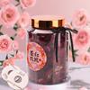 Tinta de Grau Alimentício para Animais de Estimação Rosa Vermelha 110g Chá Perfumado Borda Dourada Embalagem de Rosa Garrafa Tanque de Armazenamento Selado Vazio Venda Direta da Fábrica