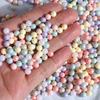 Mermaid Ji 6mm Perla Perla accesorios material decorativo pasador de oreja sin agujero joyería hecho a mano diy pegamento de crema funda de teléfono