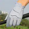 Guantes de Golf para Hombre, PU Antideslizante, Transpirables, Resistentes al Desgaste, Lavables, Guantes de Golf para Deportes al Aire Libre, Personalizables