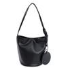 Bolso de Mano de Moda de Verano Bolso Tote Pequeño para Mujer 2025 Nuevo Bolso Cubo Hueco Bolso de Hombro Versátil Simple