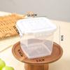 Reciclable Mu Si Caja de Embalaje para Pastel de Lasaña Caja para Frutas Caja de Pesca Tiramisú Helado Leche de Soya