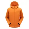 Chaqueta Softshell Ligera Bordado Estampado Estampado LOGO Modelo Otoño/Invierno Cortavientos Impermeable Exterior Montañismo Ropa de Abrigo Cálida
