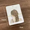 Papel Cartão Decorativo para Fazer Presilhas, Acessórios de Penteado, Presilhas de Cabelo DIY, Papel Cartão Artesanal Atacado