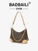 2025 Nuevo Bolso de Hombro Elegante de Alta Gama para Mujer Presbípica Bolso de Mano Bolso Cruzado Bolso de Axila Bolso Luna para Mujer