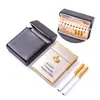 Caixa de Cigarros Média Pacote com 20 Portátil Criativa Couro Macio Caixa de Cigarros Macia Capa de Bolsa para Cigarros Macia Presente Personalizado Conjunto de Cigarros Caixa de Cigarros