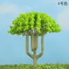 Mesa de Arena Modelo Árbol Musgo Decoración de Micro Paisaje Árbol Falso Modelo de Paisajismo Artificial Árbol de Mirto Árbol de Navidad Árbol Falso