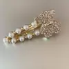 Pinza de Pato de Perla Estilo Coreano Pinza para el Cabello de Oso Lindo Pinza para Flequillo de Conejo Accesorios para el Cabello de Chica Dulce Pinza para el Cabello Tocado