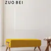 Banco de Entrada de Madera Maciza con Cubierta Suave para Cambiarse los Zapatos, Banco Sofá para Vestidor, Taburete, Banco Largo, Banco al Pie de la Cama, Banco con Almacenamiento de Ropa para Dormitorio
