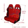 Go-Kart Deportivo Versión Suave para Niños y Adultos Vehículo de Granjero Modificado con Cojines de Asiento Ajustables Cubiertos de Cuero Delanteros y Traseros