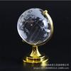 Bola de cristal china con soporte de metal, mini globo de viento, adornos creativos de escritorio, directo de fábrica